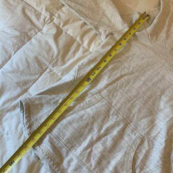 COWL NECK, by LUCY, cotton, SP, great condition, off white w/gray under tone - Picture 7 of 9